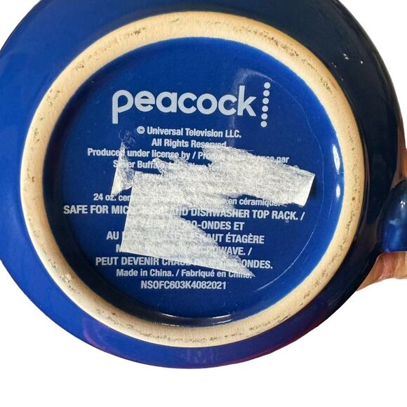 Dunder Mifflin The Office Dwight Jim Pam Michael Stanley Bundle of 2 Soup Mugs - Picture 5 of 5